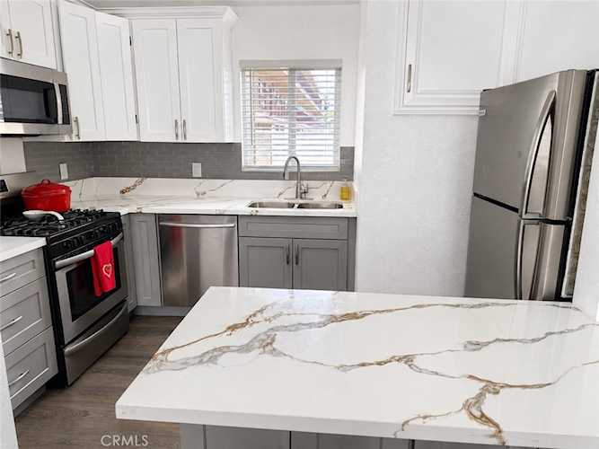 Remodeled kitchen